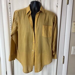Vintage Manhattan Striped Button Down